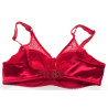 CrossGearX Soutien-Gorge Spécial Prothèse Mammaire BRACE Rouge